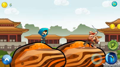 screenshot of Ninja Hatto kid runner hero 2