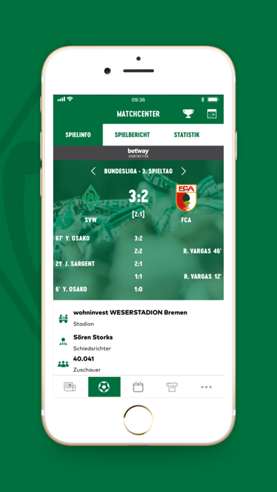 How to cancel & delete SV Werder Bremen from iphone & ipad 4