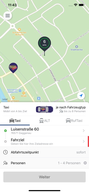 Taxi-Holl Baden-Baden, Rastatt(圖1)-速報App