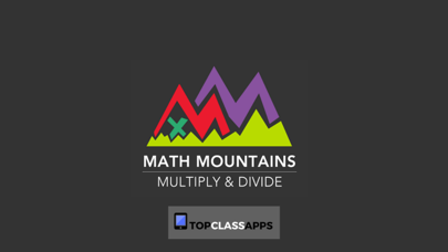 How to cancel & delete Math Mountains: Multiply & Divide from iphone & ipad 1