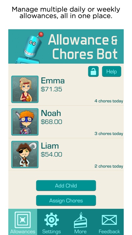 Allowance & Chores Bot