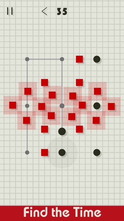 Dots vs Squares - Find the Way