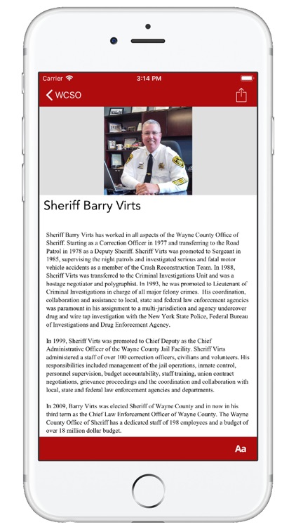Wayne County NY Sheriff