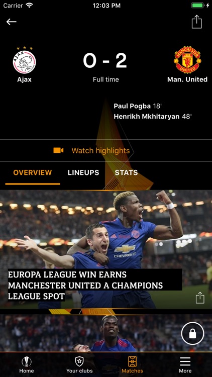 UEFA Europa League Official screenshot-0