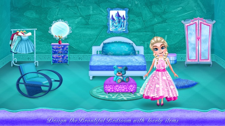Ice Doll House Designing Game screenshot-3
