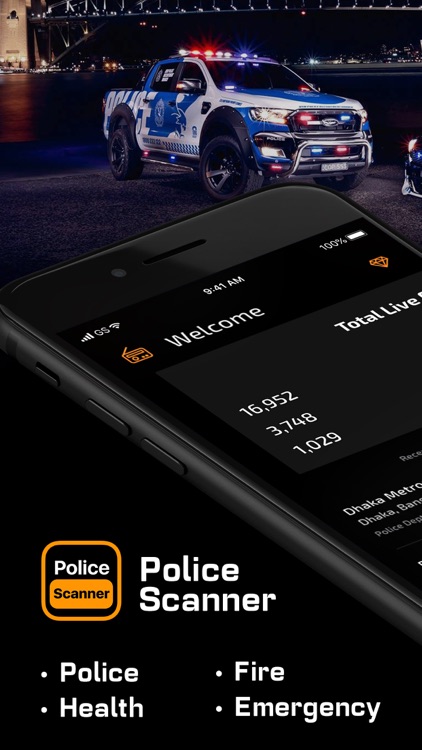 Police Scanner App ⁺