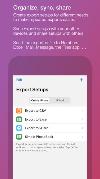 Export Contacts Pro screenshot-5