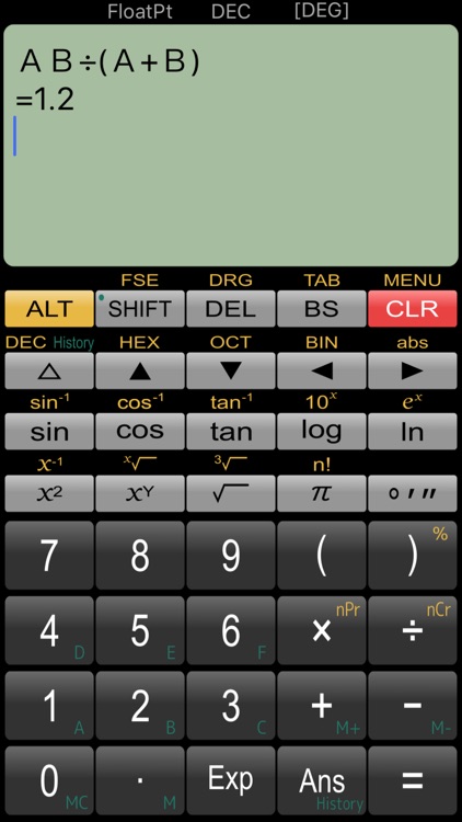 Panecal Scientific Calculator