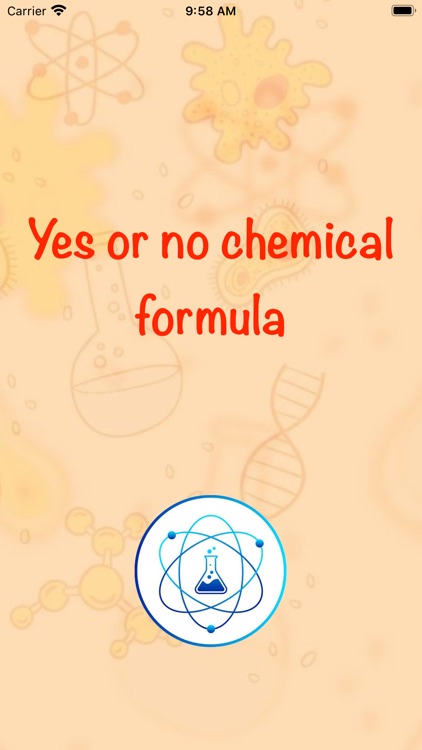 Yes or no chemical formula