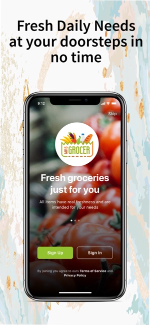 MrsGrocer - Fresh Daily Needs(圖1)-速報App