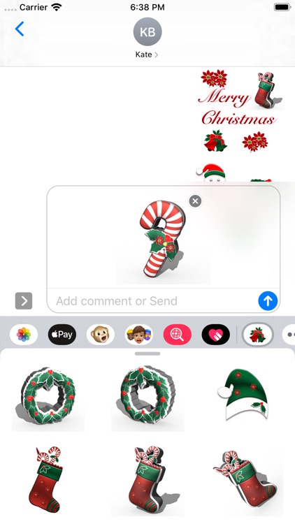 Happy Christmas Stickers screenshot-4