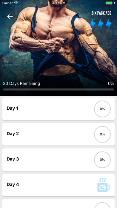 Six Pack in 30 Days -With Diet screenshot 4
