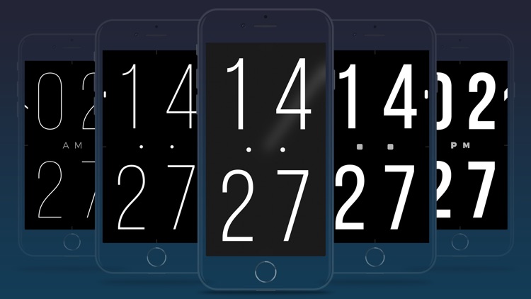 ClockPhone - big digital clock