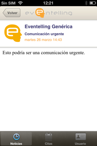Eventelling - náhled