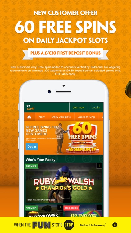 Paddy Power Games App