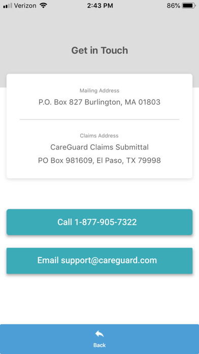 Ametros CareGuard Mobile screenshot 4