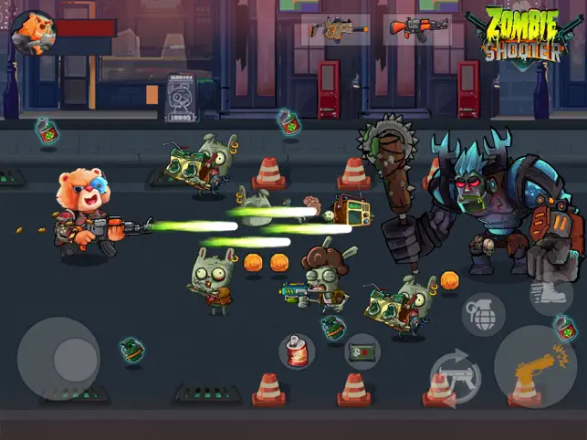 Bear Gunner : Zombie Shooter, game for IOS