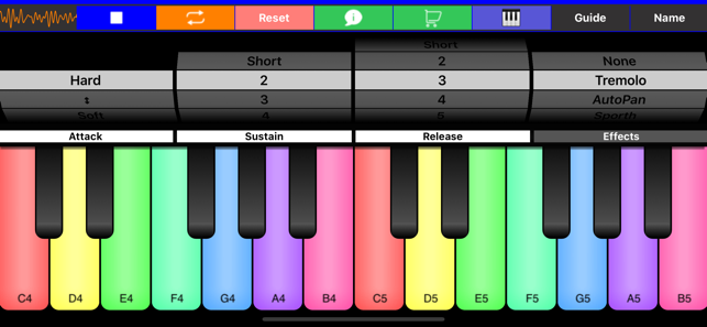 E Piano Synth + Keyboard Tiles