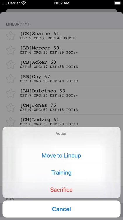 Light Football Manager