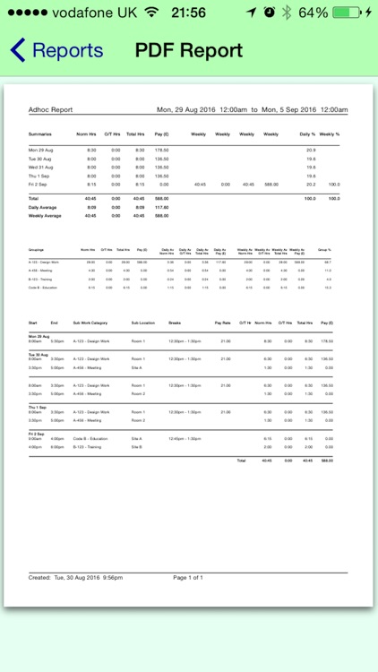 Pay Diary Pro - Cloud screenshot-4