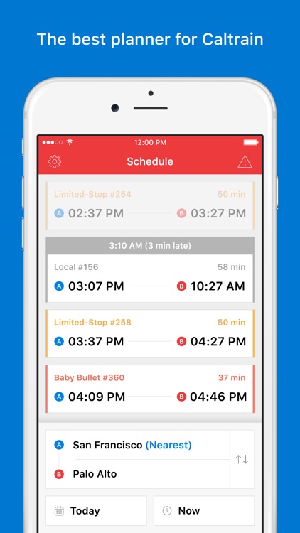 Caltrain - Real-time Schedule