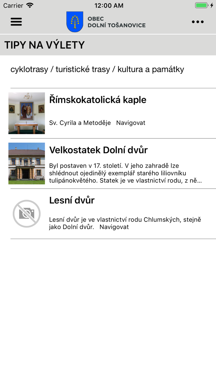 Obec Dolní Tošanovice