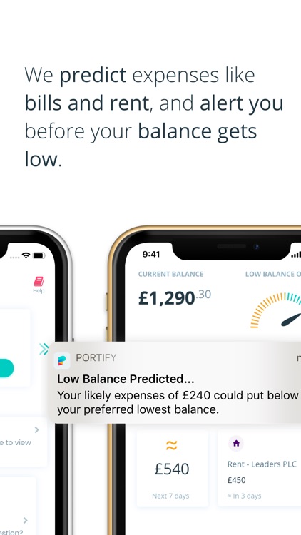 Portify - Build Credit & Save