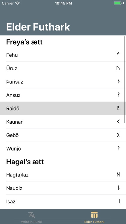 Write in Runic screenshot-3