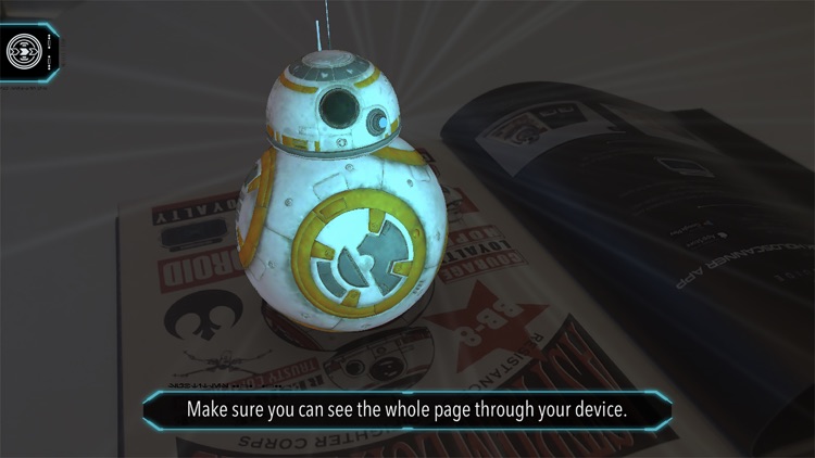 Star Wars AR Book Holoscanner