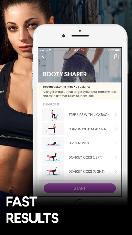 Butt Workout by 7M | Booty App