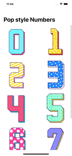 Pop style cartoon Numbers(圖2)-速報App