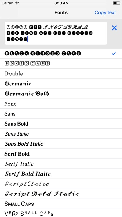 Good Fonts - Text Keyboard App screenshot 2