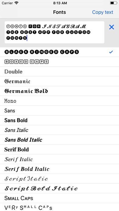 Good Fonts: Text Font Keyboard screenshot 2