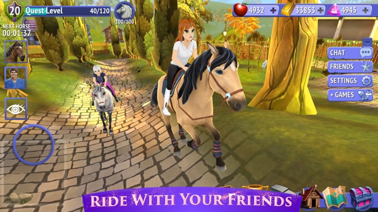 Horse Riding Tales: Wild Pony screenshot-0
