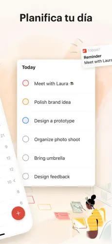 Screenshot 2 Todoist: Lista de tareas iphone