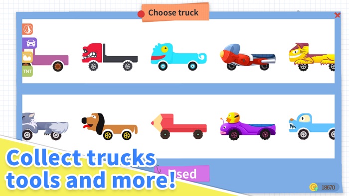 Truck vs Fire Brain Challenge