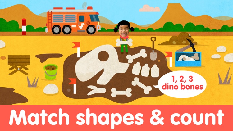 Dino Puzzle Kids Dinosaur Game screenshot-3