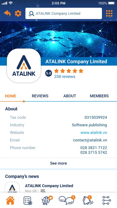ATALINK screenshot 2