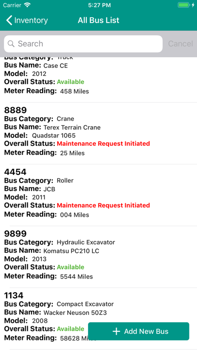 Bus Inspection Maintenance App screenshot 4