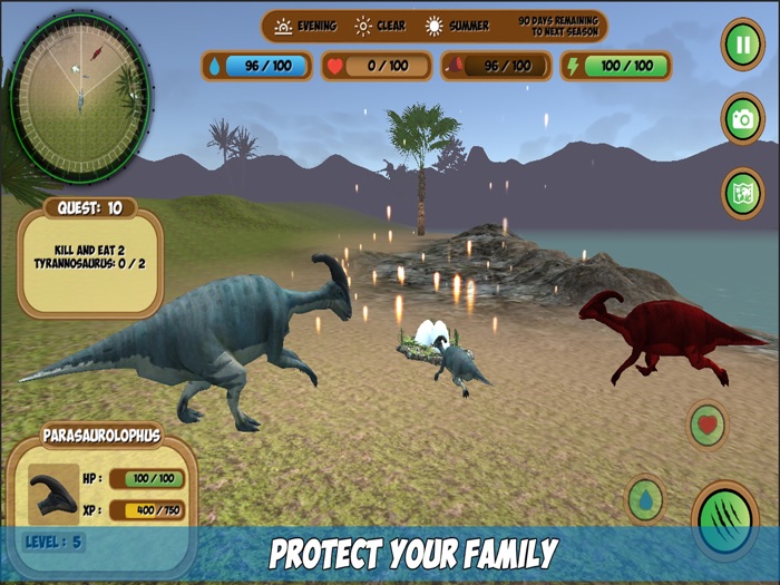 Parasaurolophus Simulator