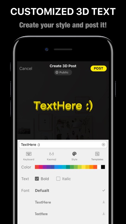 TextHere – AR posts everywhere screenshot-4