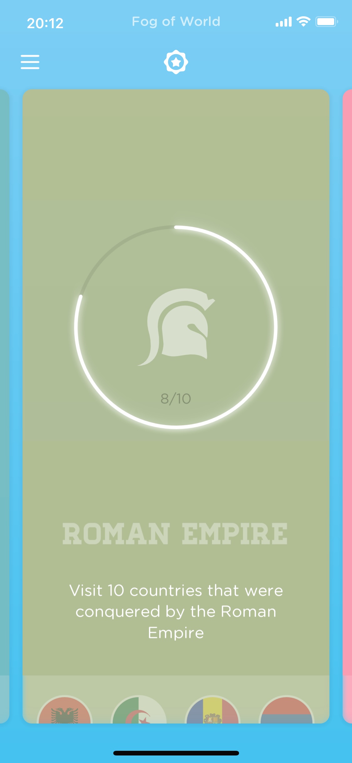 Screenshot do app Fog of World