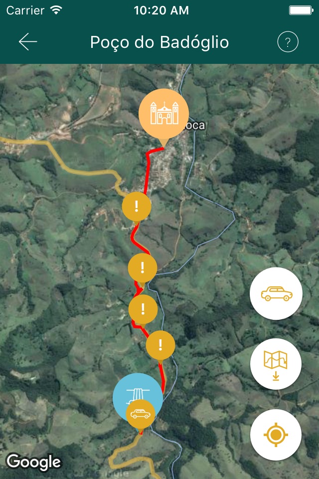 Cachoeiras Estrada Real screenshot 2