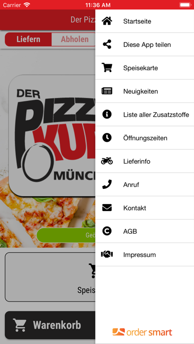 How to cancel & delete Der Pizza Kurier from iphone & ipad 3