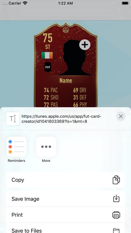 FUT Card Creator 20