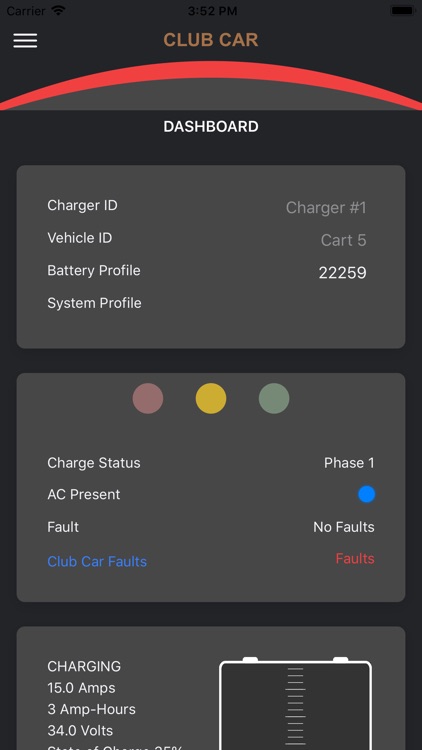 club car charging system