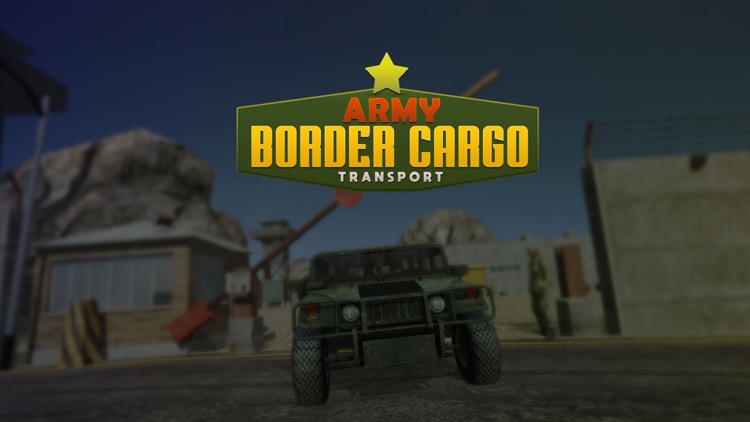 Army Border Cargo Transport