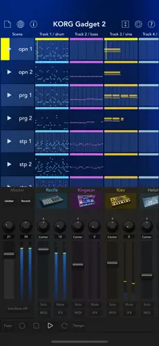 Captura de Pantalla 1 KORG Gadget 2 iphone