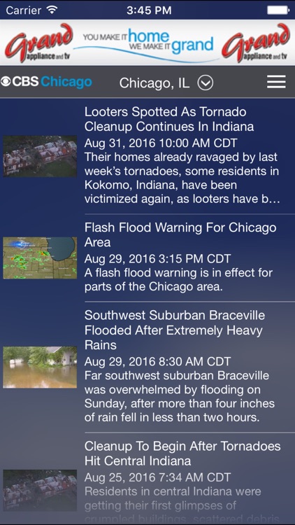 CBS Chicago Weather screenshot-4