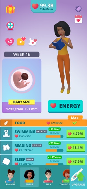 Baby & Mom Idle 3D Simulator(圖2)-速報App